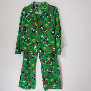 Disney Mickey Mouse Pajamas Size Medium
